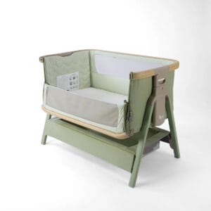 Tutti Bambini CoZee Air 2 Bedside Crib Drifted Oak Eucalyptus (5)