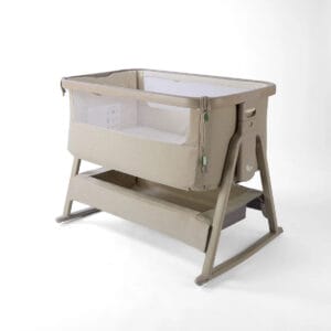Tutti Bambini CoZee Air 2 Bedside Crib Soft Walnut Cocoa