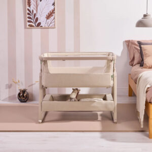 Tutti Bambini CoZee Air 2 Bedside Crib Soft Walnut Cocoa (7)