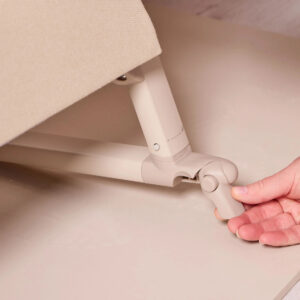 Tutti Bambini CoZee Air 2 Bedside Crib Toasted Oak Sand (14)