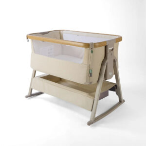 Tutti Bambini CoZee Air 2 Bedside Crib Toasted Oak Sand