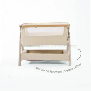 Tutti Bambini CoZee Air 2 Bedside Crib Toasted Oak Sand (7)