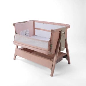 Tutti Bambini CoZee Zen Bedside Crib Blush (5)