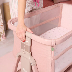 Tutti Bambini CoZee Zen Bedside Crib Blush (8)