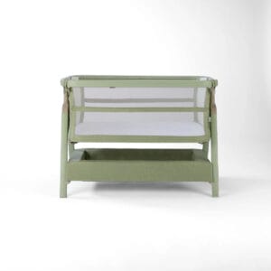 Tutti Bambini CoZee Zen Bedside Crib Eucalyptus (1)