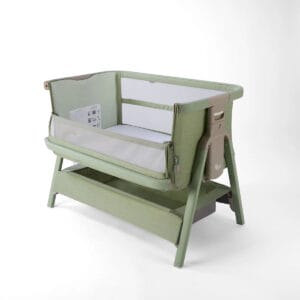 Tutti Bambini CoZee Zen Bedside Crib Eucalyptus (2)