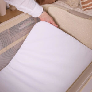 Tutti Bambini CoZee Zen Bedside Crib Sand (11)