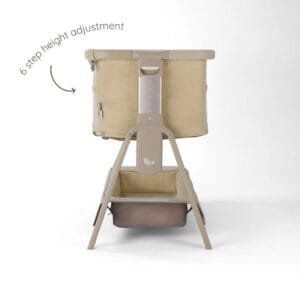 Tutti Bambini CoZee Zen Bedside Crib Sand (3)