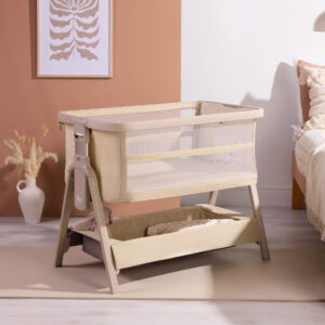 Tutti Bambini CoZee Zen Bedside Crib - Sand