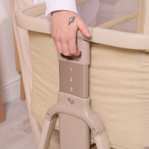 Tutti Bambini CoZee Zen Bedside Crib Sand (9)
