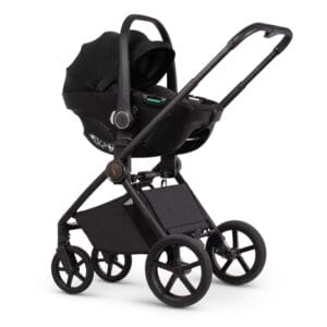 Venicci Claro 2 Chassis with Black Car Seat Chocolate
