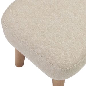 Babymore Callie Nursing Chair with Stool Oatmeal (5)