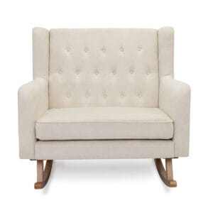 Babymore Lux Snuggle Rocking Chair Ivory (5)