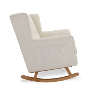 Babymore Lux Snuggle Rocking Chair Ivory (6)