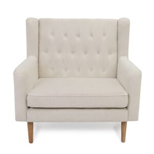Babymore Lux Snuggle Rocking Chair Ivory (7)