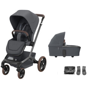 Maxi Cosi FAME and Carrycot Bundle Moon Graphite
