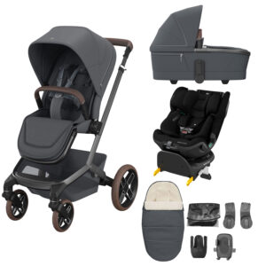 Maxi Cosi Fame 2026 8 Piece Emerald 360 Pro Bundle Moon Graphite
