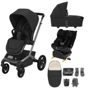 Maxi Cosi Fame 2026 8 Piece Emerald 360 Pro Bundle Onyx Black