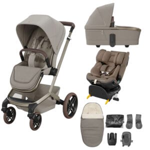 Maxi Cosi Fame 2026 8 Piece Emerald 360 Pro Bundle Sapphire Sand