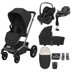 Maxi Cosi Fame 2026 8 Piece Premium Travel System Onyx Black