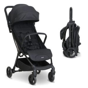 My Babiie MBX2 Compact Stroller Black (1)