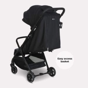 My Babiie MBX6 Auto fold Stroller Black Grey (5)