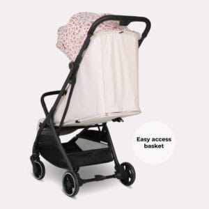 My Babiie MBX6 Auto fold Stroller Pink Leopard (5)