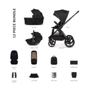 Venicci Upline 3 3in1 Onyx TIAGO BLACK