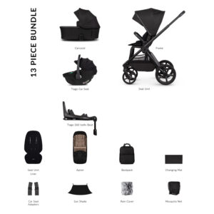 Venicci Upline 3 4in1 Onyx TIAGO BLACK