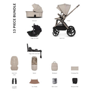 Venicci Upline 3 4in1 Pebble TIAGO BLACK