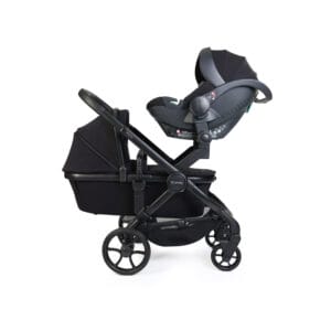 ICandy Peach 8 Black Twin with Cocoon 360 and Base (1)