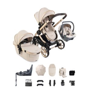 iCandy Peach 8 EDITIONS Biscotti Complete Bundle with Cocoon 360 and Base Sandstone