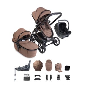 iCandy Peach 8 EDITIONS Coco Complete Bundle with Cocoon 360 and Base Black