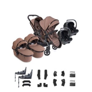 iCandy Peach 8 EDITIONS Coco Twin with Cocoon 360 and Base