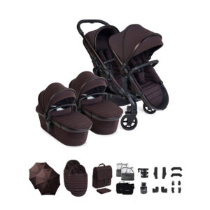 iCandy Peach 8 EDITIONS Coffee Bean Twin Complete Bundle