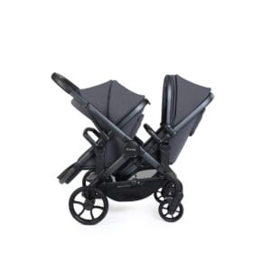ICandy Peach 8 Grey Twin with Cocoon 360 and Base (3)