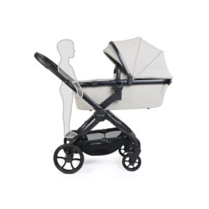 ICandy Peach 8 Taupe Complete Bundle with Cocoon 360 and Base Black (1)