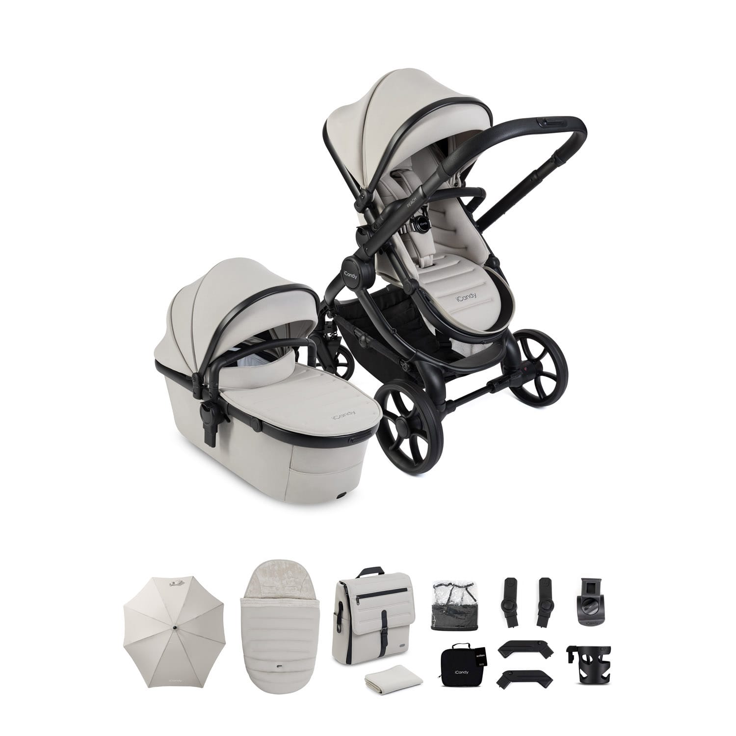 iCandy Peach 8 Taupe Complete Bundle