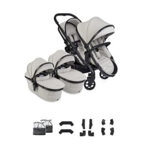 iCandy Peach 8 Taupe Twin Combo