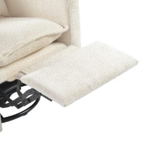 Bebe & Beyond Nestler Nursing Chair Off White Boucle (10)