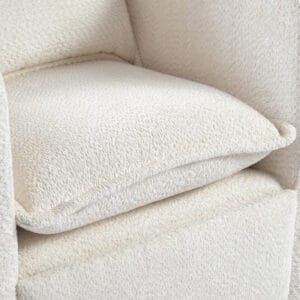 Bebe & Beyond Nestler Nursing Chair Off White Boucle (11)