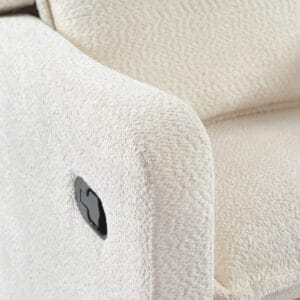 Bebe & Beyond Nestler Nursing Chair Off White Boucle (12)