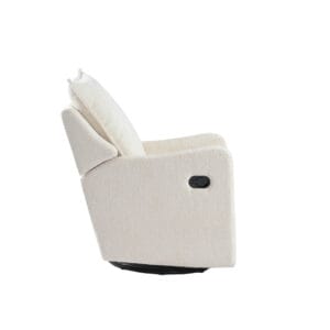 Bebe & Beyond Nestler Nursing Chair Off White Boucle (3)