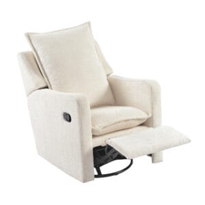 Bebe & Beyond Nestler Nursing Chair Off White Boucle (5)