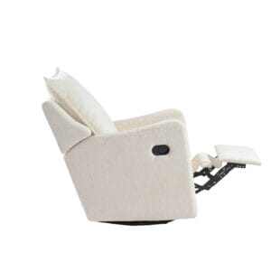 Bebe & Beyond Nestler Nursing Chair Off White Boucle (6)