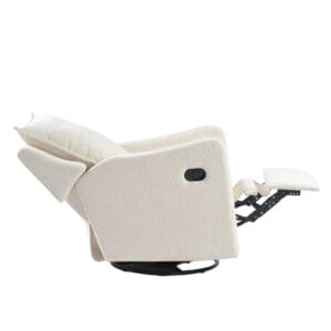 Bebe & Beyond Nestler Nursing Chair Off White Boucle (7)