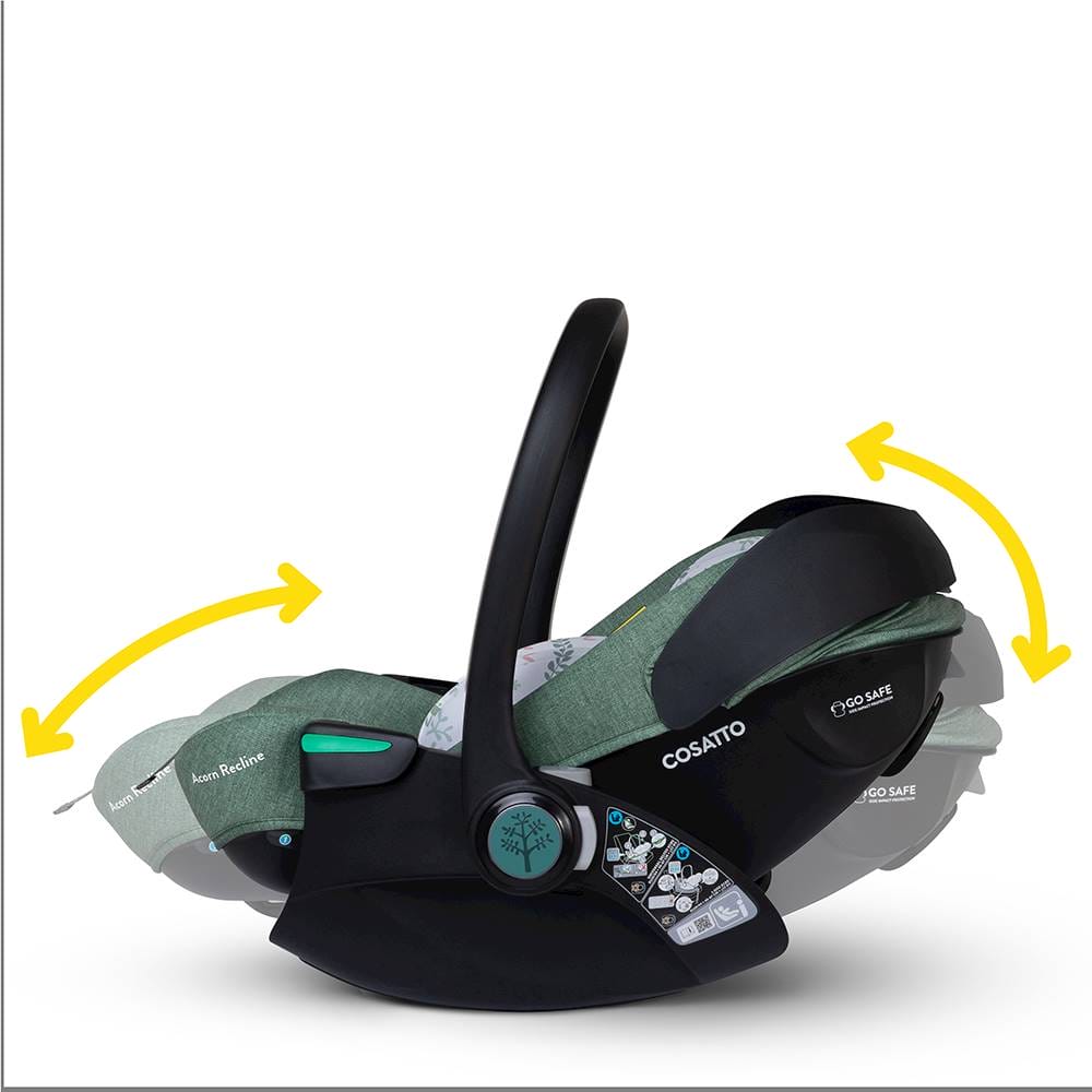 Cosatto Woosh City Recline Car Seat Bundle Meadow (3)