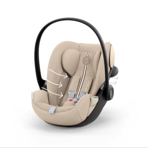 Cybex CLOUD G3 PLUS i Size Car Seat Almond Beige (6)
