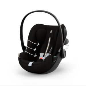 Cybex CLOUD G3 PLUS i Size Car Seat Moon Black (6)