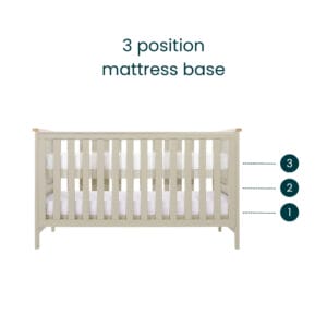 Tutti Bambini Misha Hallee 2 Piece Room Set Mushroom Golden Oak (2)